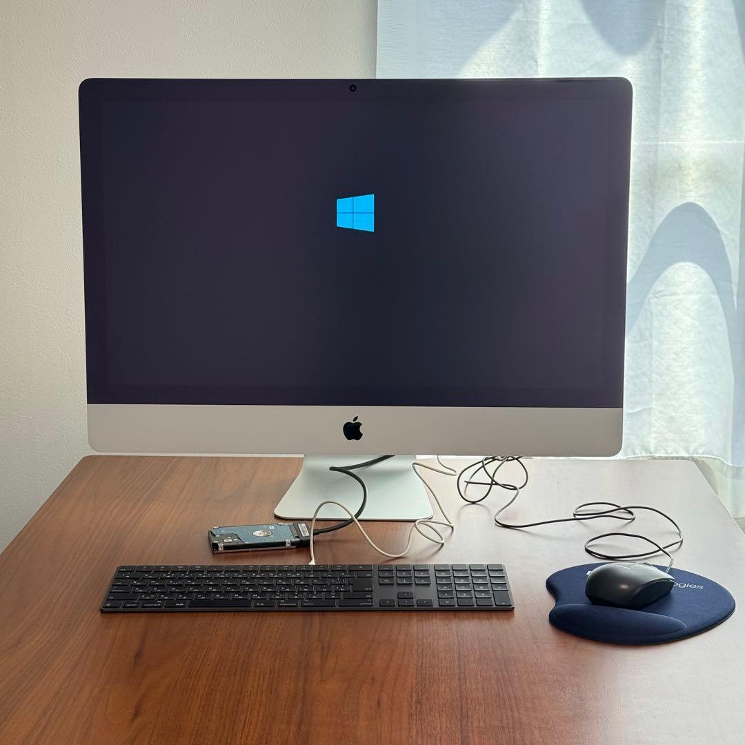 iMac 27”2020 Core i5 外付けWindows付き