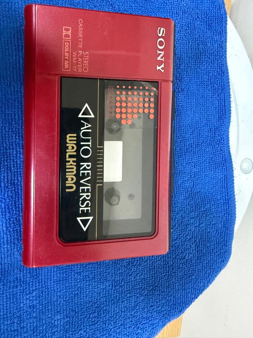 【ジャンク】SONY WALKMAN WM-17 ソニー カセットウォークマン