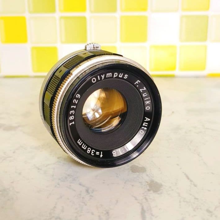 OLYMPUS F.ZUIKO AUTO-S 38mm f1.8 レンズ