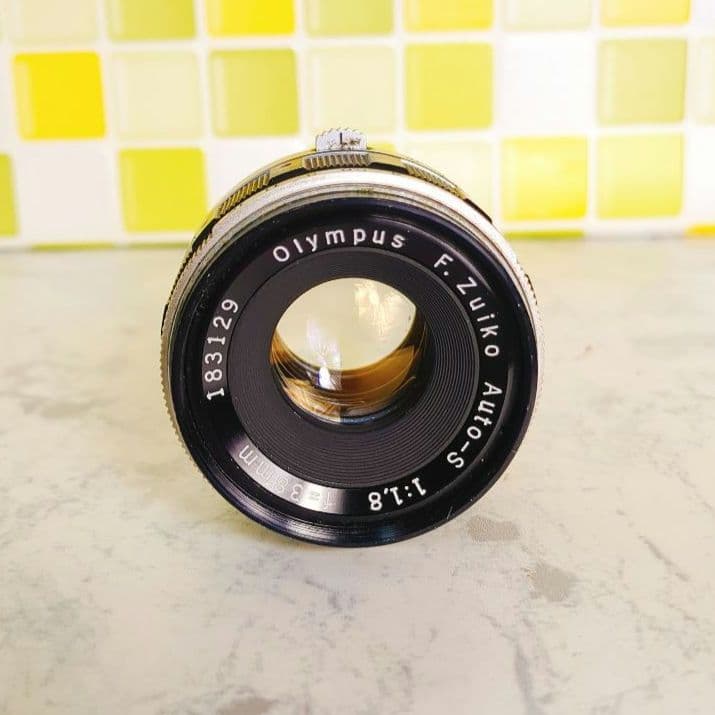 OLYMPUS F.ZUIKO AUTO-S 38mm f1.8 レンズ