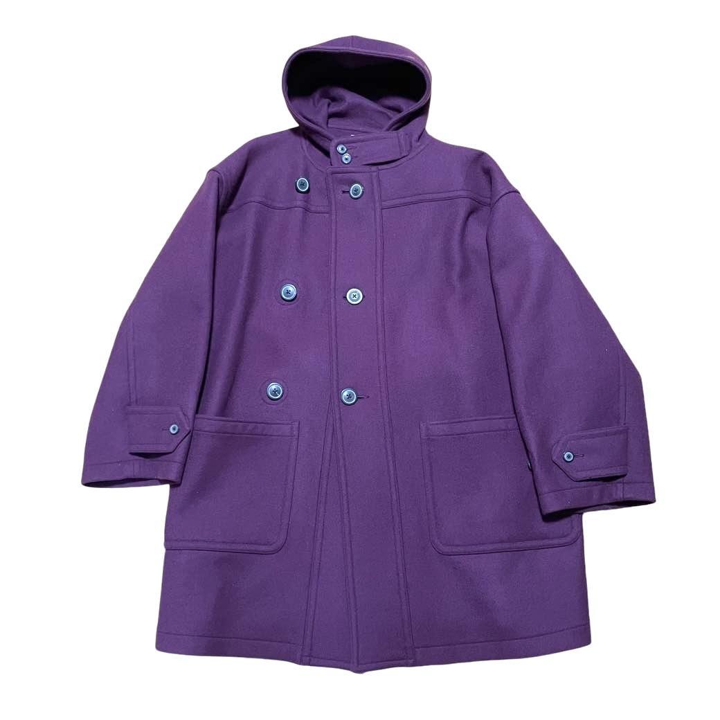 22AW HERILL ヘリル ブラックシープ ダッフルコート 定15万