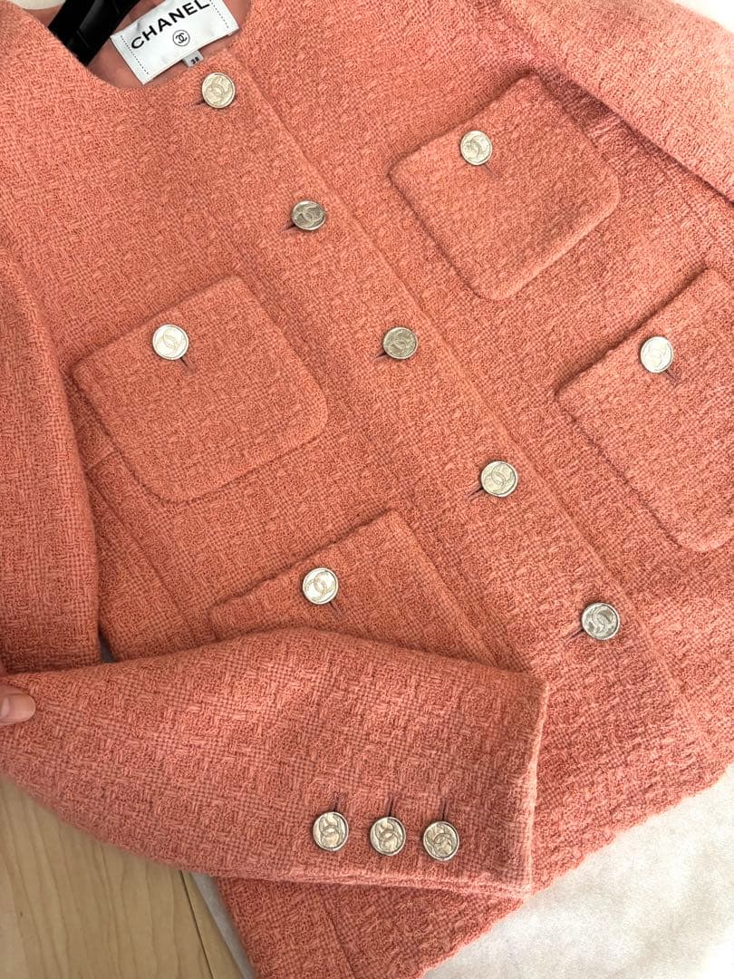 CHANEL 21B ツイードジャケット 38
