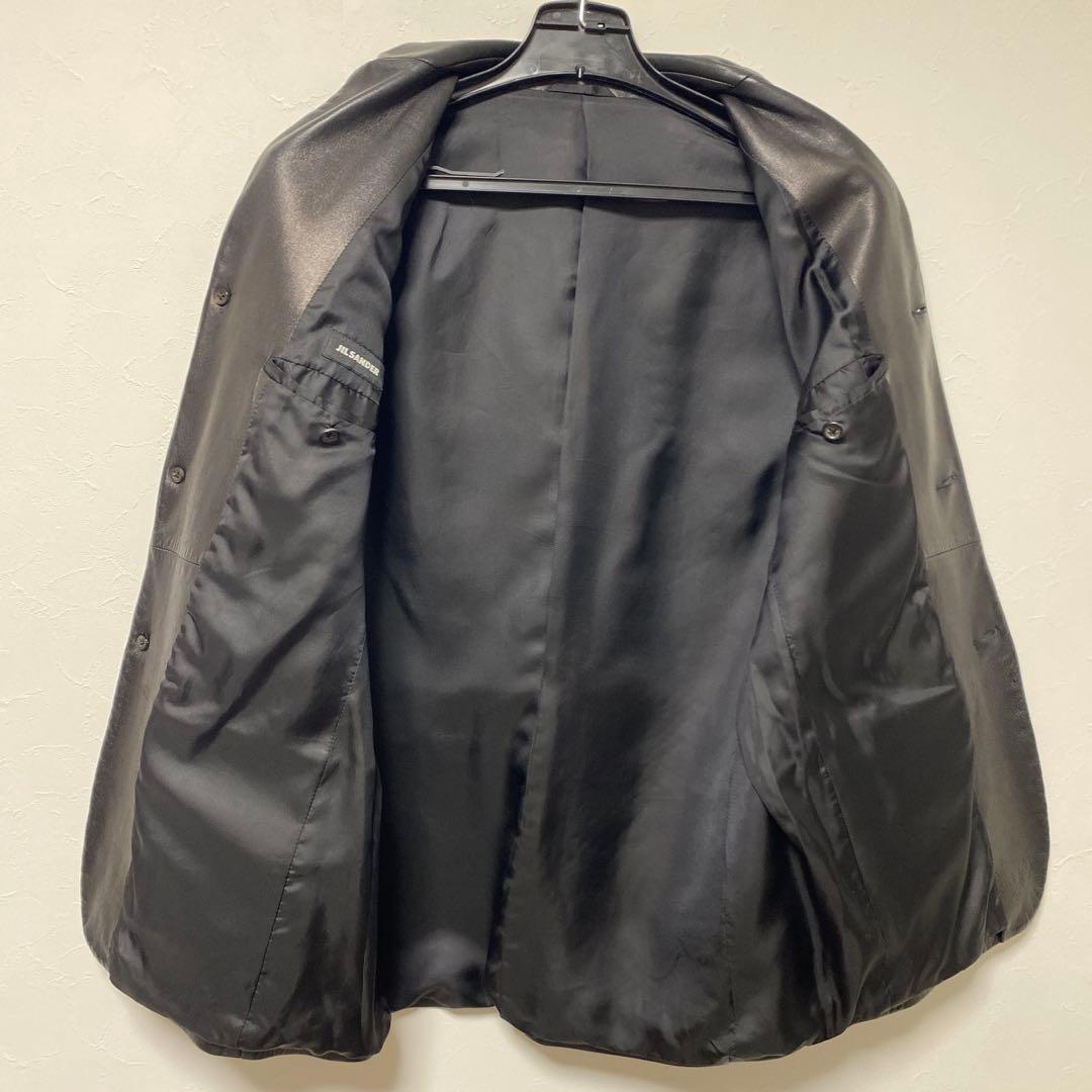 クリーニング済 JILSANDER ジルサンダー レザー ジャケット