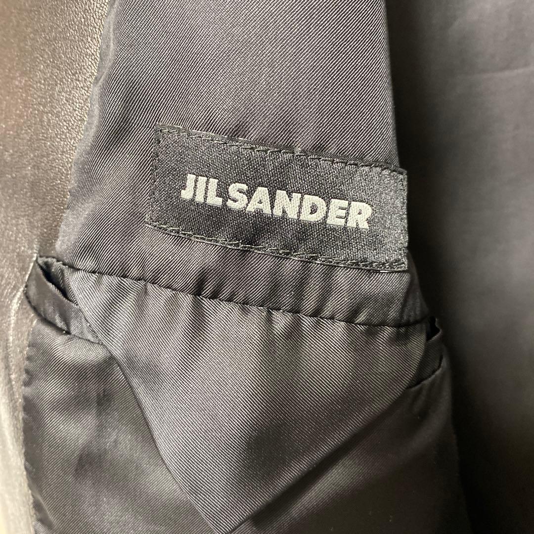 クリーニング済 JILSANDER ジルサンダー レザー ジャケット