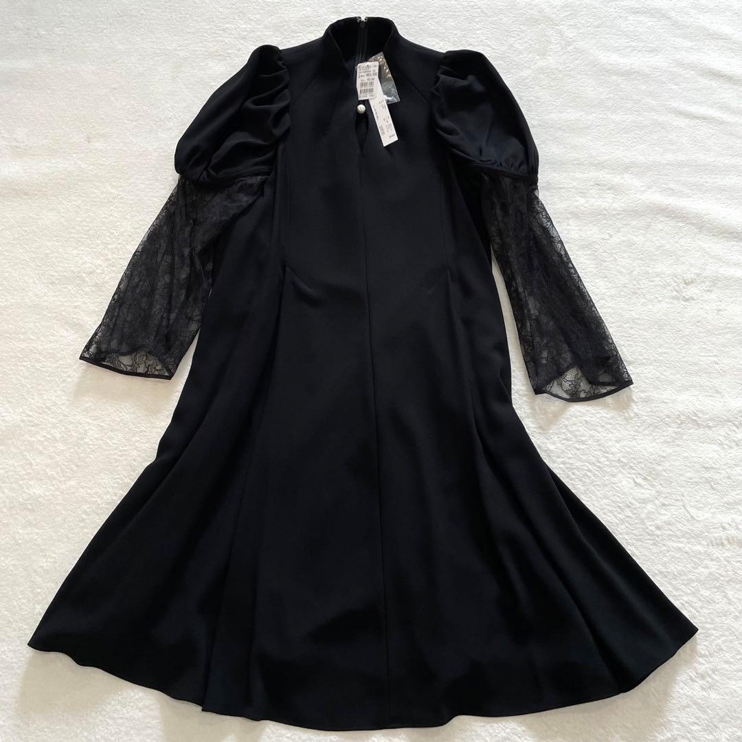 タグ付 Arobe Pearl Mermaid Flare Dress/Lace