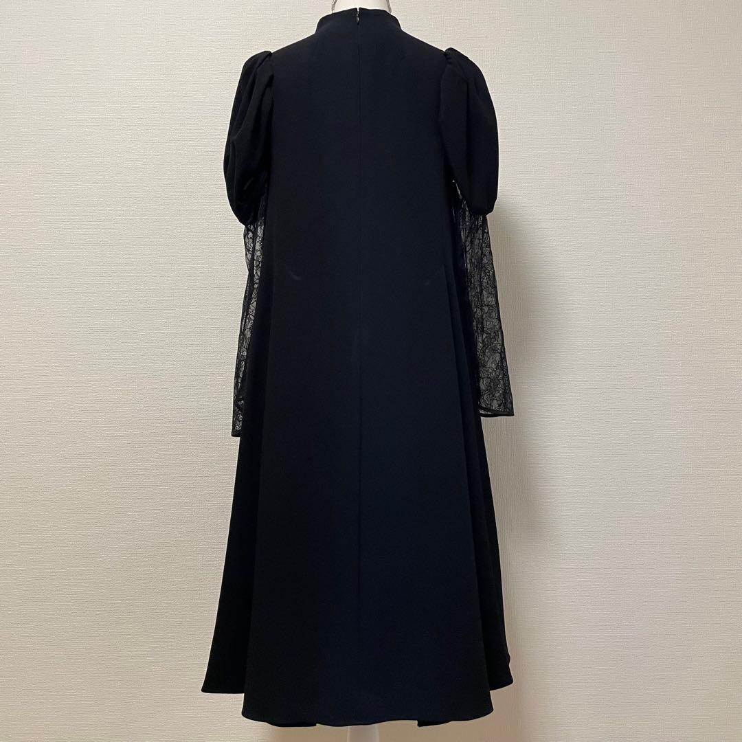 タグ付 Arobe Pearl Mermaid Flare Dress/Lace