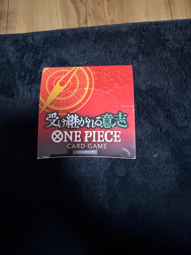 受け継がれる意志BOX ONE PIECE カードゲーム未開封テープ付き