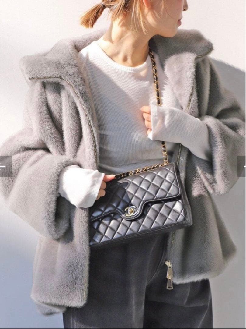 新品未使用Deuxieme Classeテレコ ロングスリーブ プルオーバー