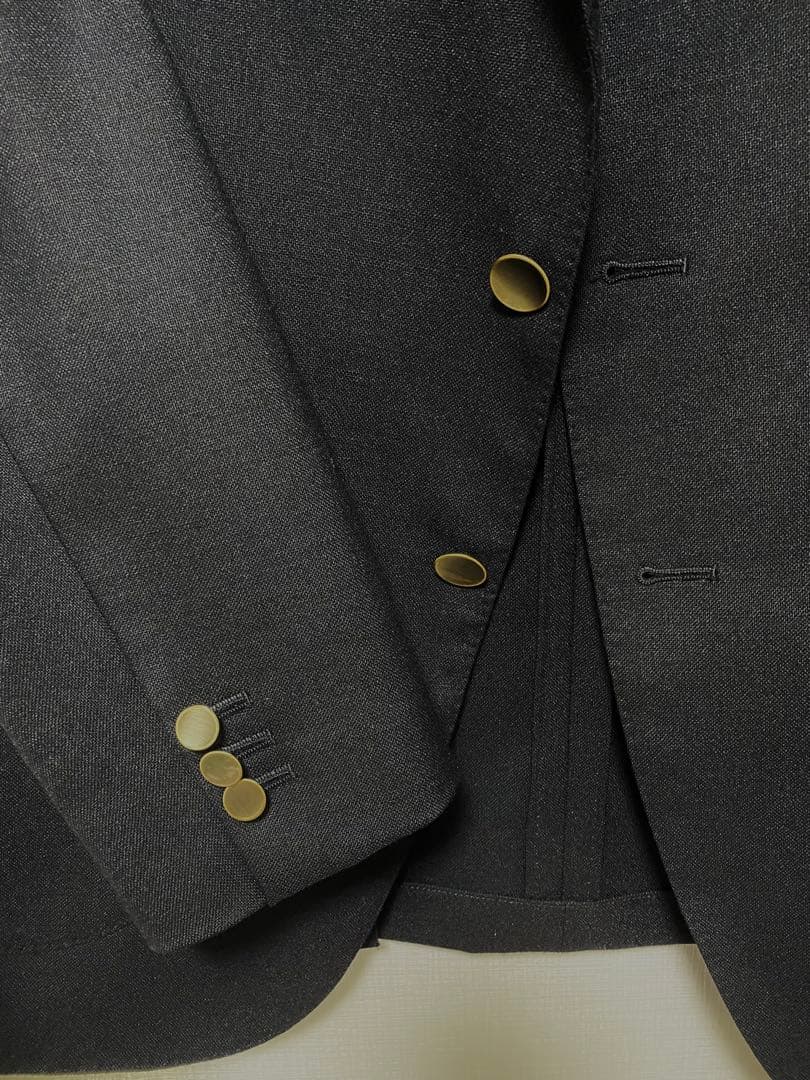 【極美品】ブリティッシュメイド　テムズ　ネイビーブレザー　S