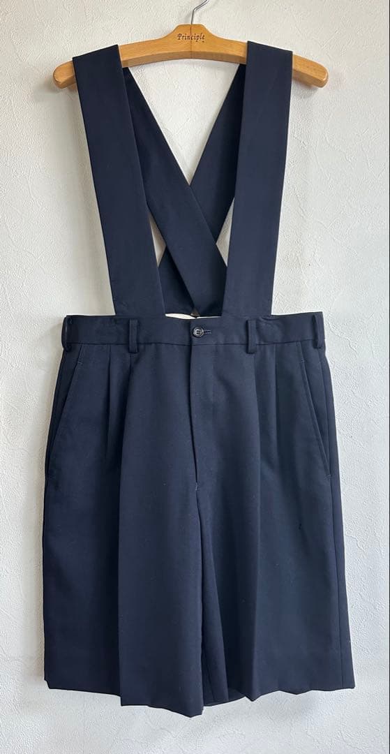 COMME des GARCONS サスペンダーショートパンツ　AD2006