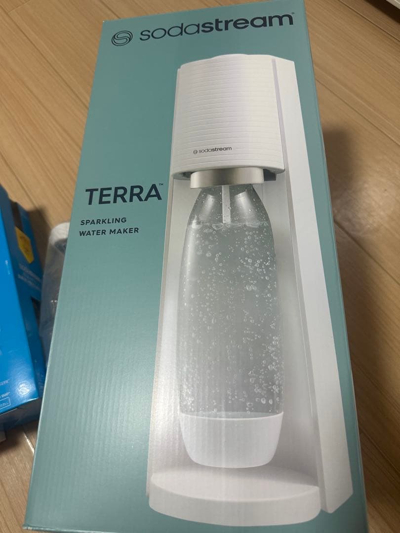 ソーダストリーム sodastream TERRA 白 バリューキットセット