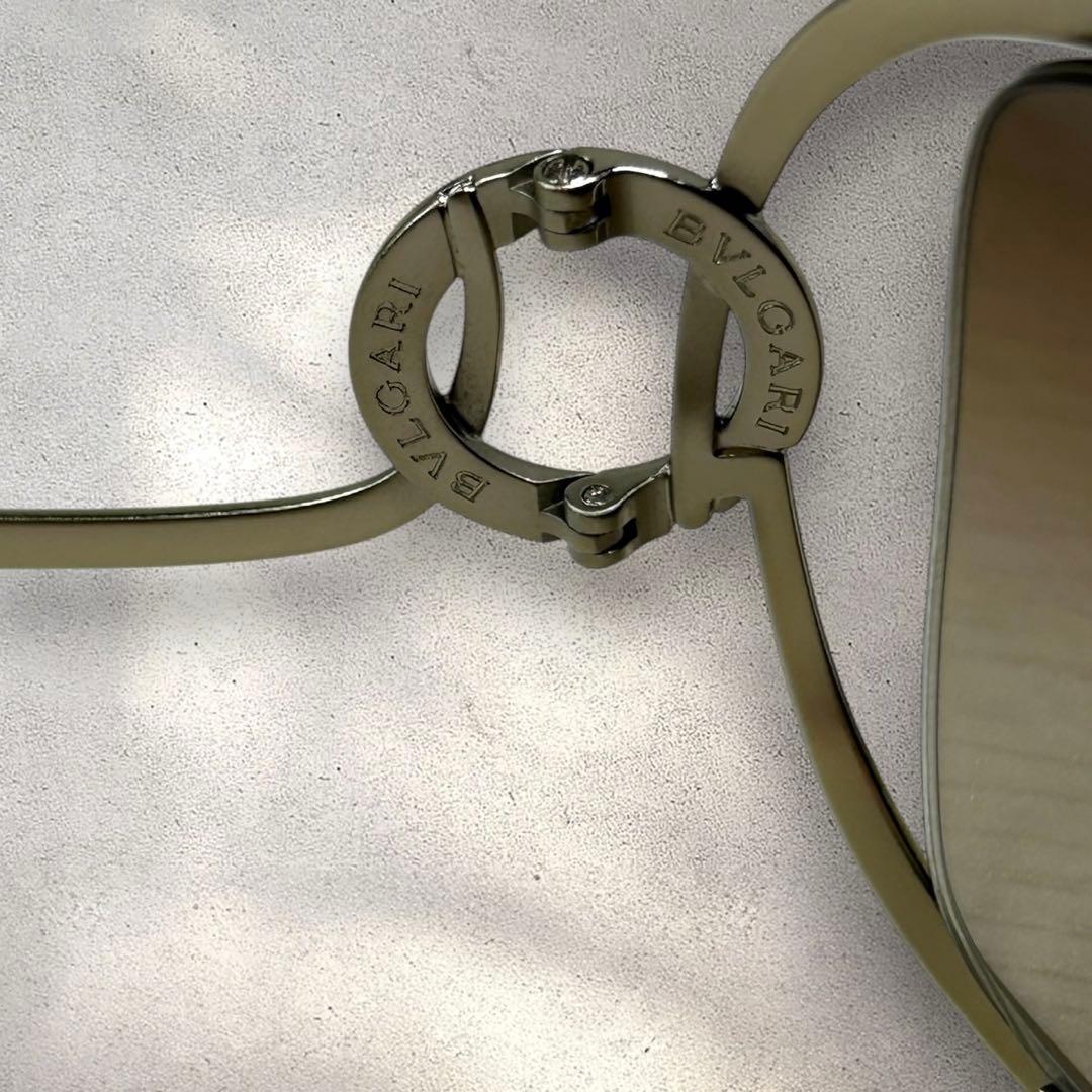 BVLGARI　ブルガリ　サングラス　6026　ブラウンレンズ　ゴールドフレーム