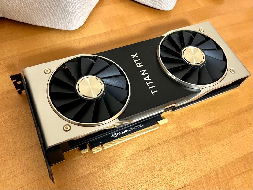 NVIDIA TITAN RTX グラフィックボード　24GB