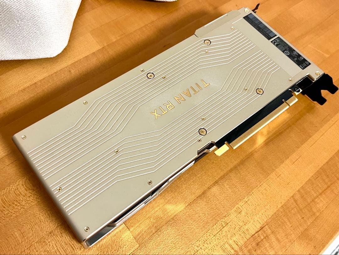 NVIDIA TITAN RTX グラフィックボード　24GB