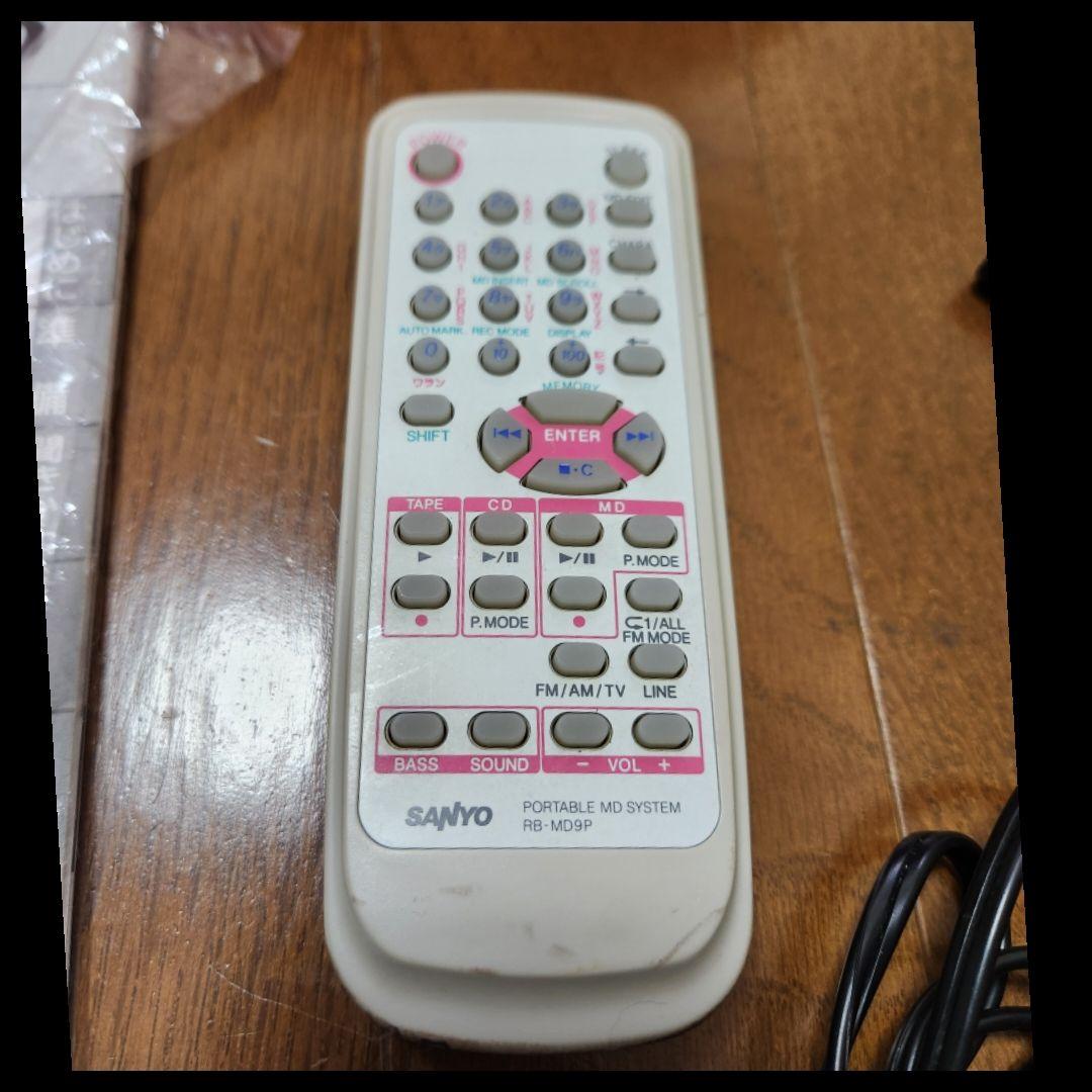 SANYO サンヨー PH-MD9 CD MD カセット ラジオ 対応 年代品