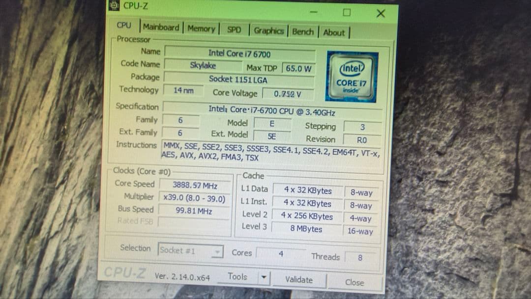 core i7 6700 6個まとめ売り動作確認済み