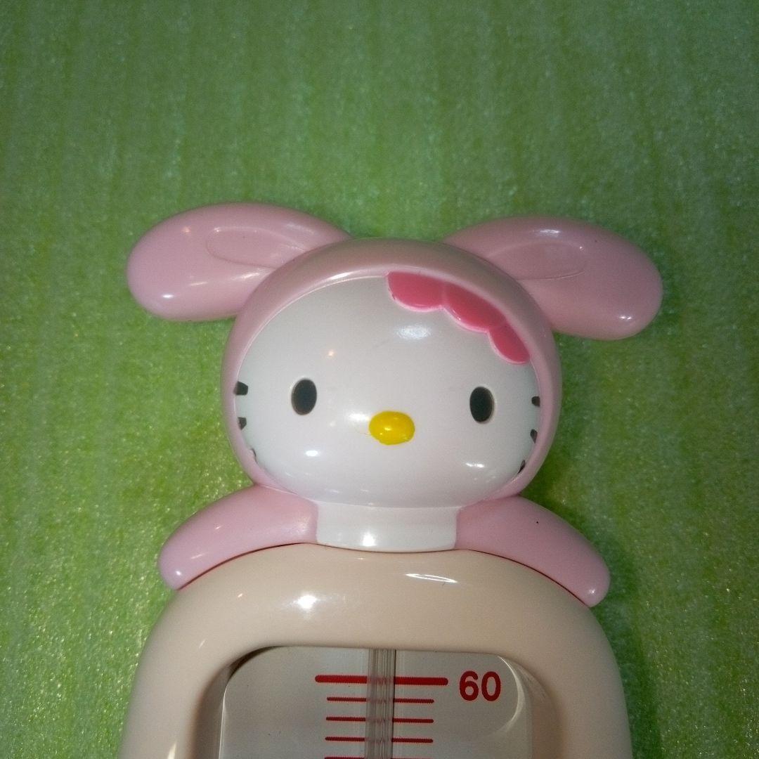 Hello kitty　ハローキティ湯温計　ピンク　キティちゃんでいい湯かげん
