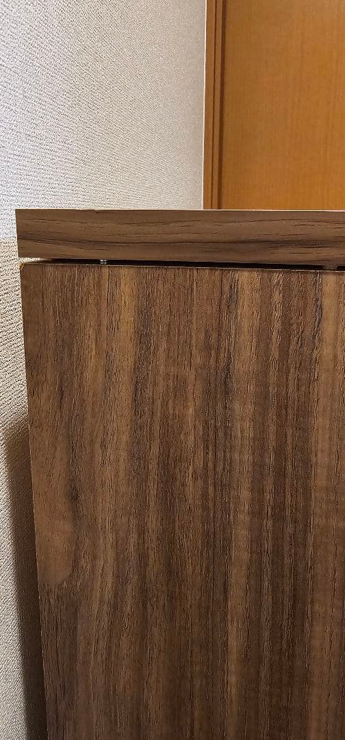 レンジボード ☆木製 　ガラス扉 引き出し付き