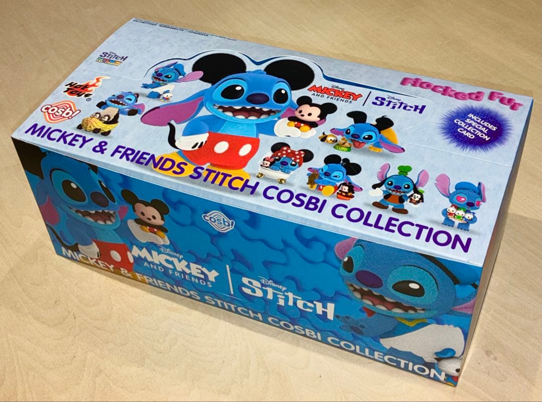 cosbi コスビ スティッチ ミッキー&フレンズ フィギュア 1BOX 8個