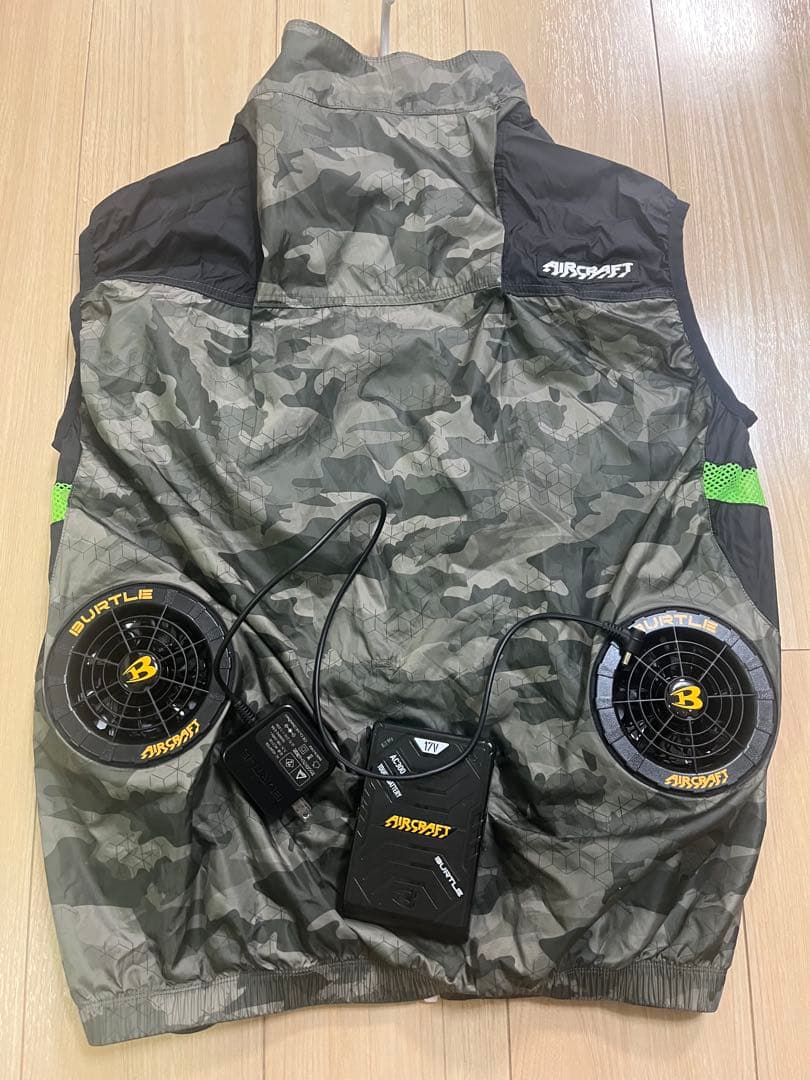 バートル 空調服　バッテリー　ファン　エアークラフト　ac300 ac310