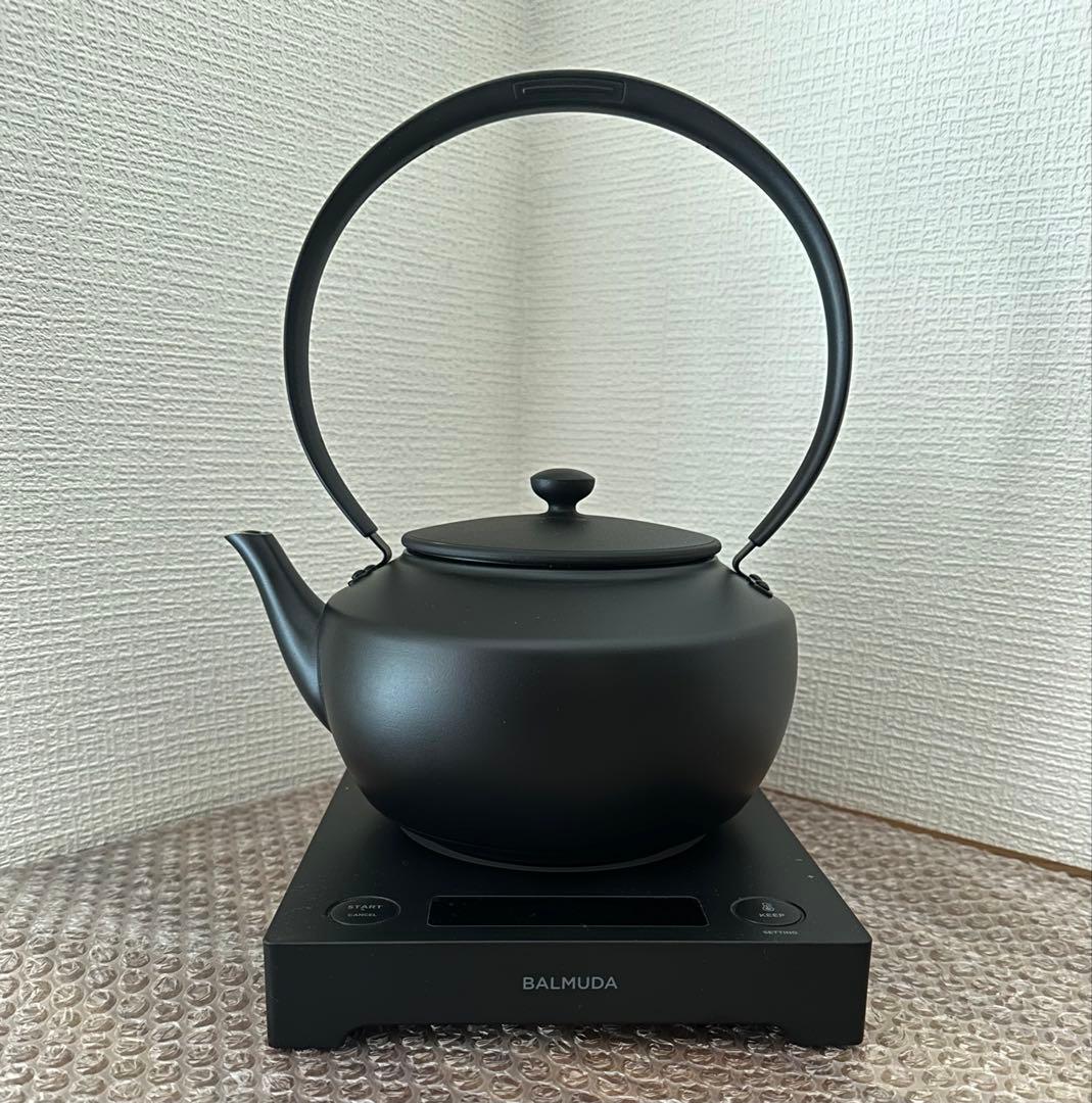 キッチン家電 BALMUDA Moon Kettle Black KPT02JP-BK