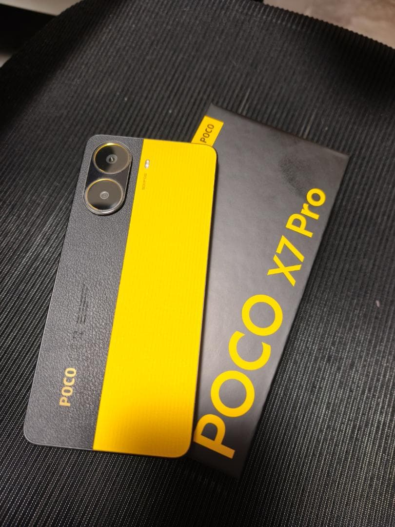 Xiaomi POCO X7 Pro 512GB 国内版 イエロー 美品