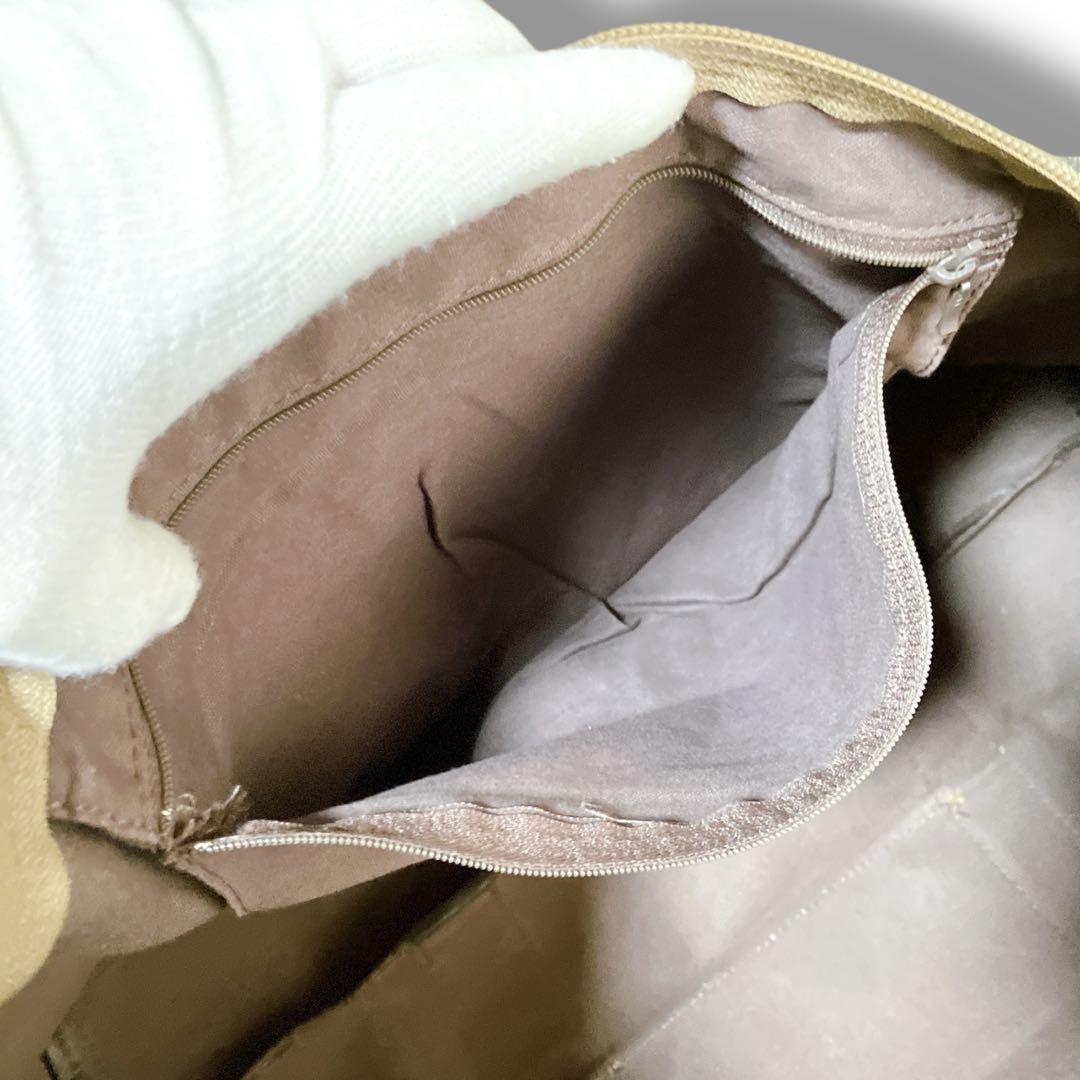 イブサンローラン ジラフ柄 肩掛け可 大容量 ユニセックスボストンバッグ グレー