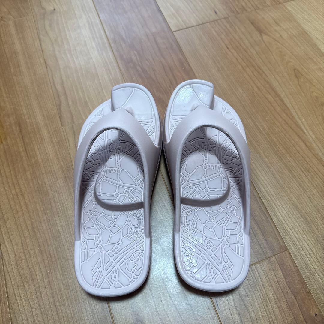 Racbaki スモーキーピンク イージーサンダル サイズM