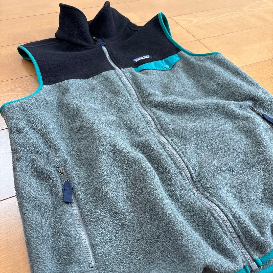 中古美品Patagonia パタゴニアフリースベストシンチラ