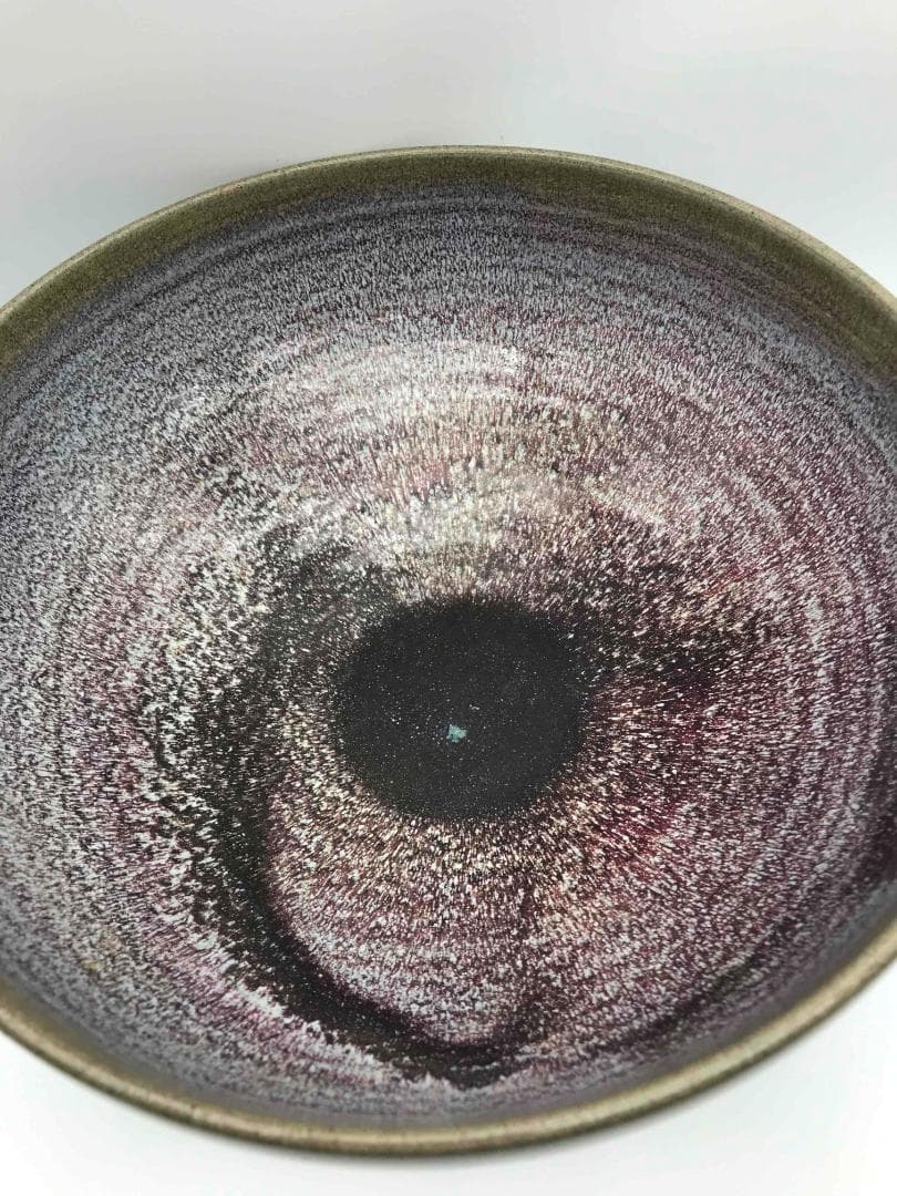 明時代　火焔青釉大碗 紫紅釉大鉢　水盆　辰砂釉　窯変釉　景徳鎮(B-28)