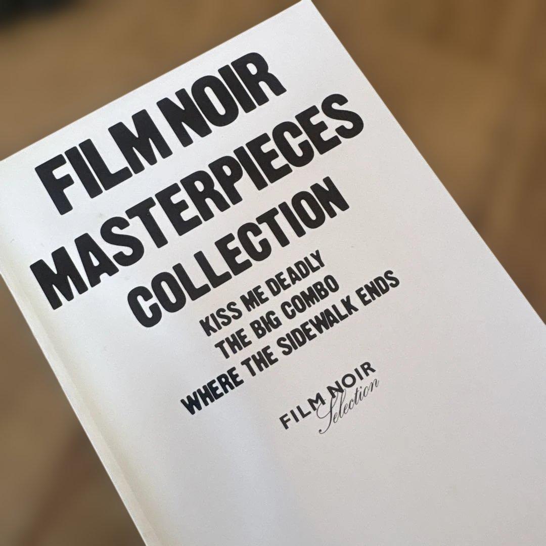 フィルムノワール名作集 DVD 4本セット 解説冊子あり