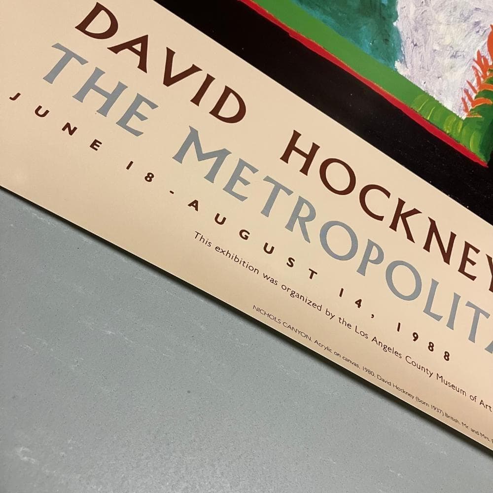 David Hockney: A Retrospective ポスター