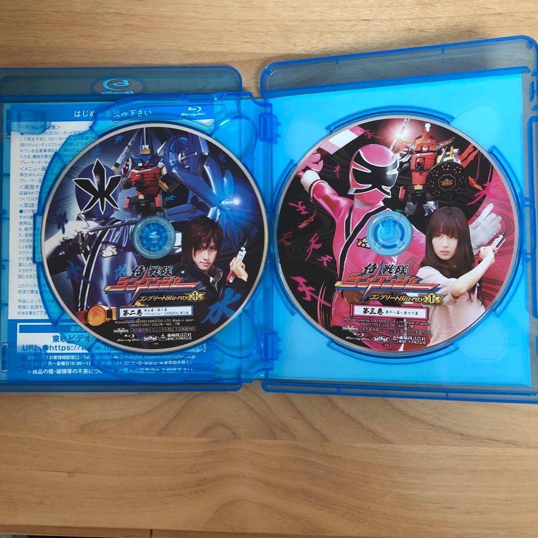 侍戦隊シンケンジャーコンプリートBlu-rayCOLLECTION 1〜3セット