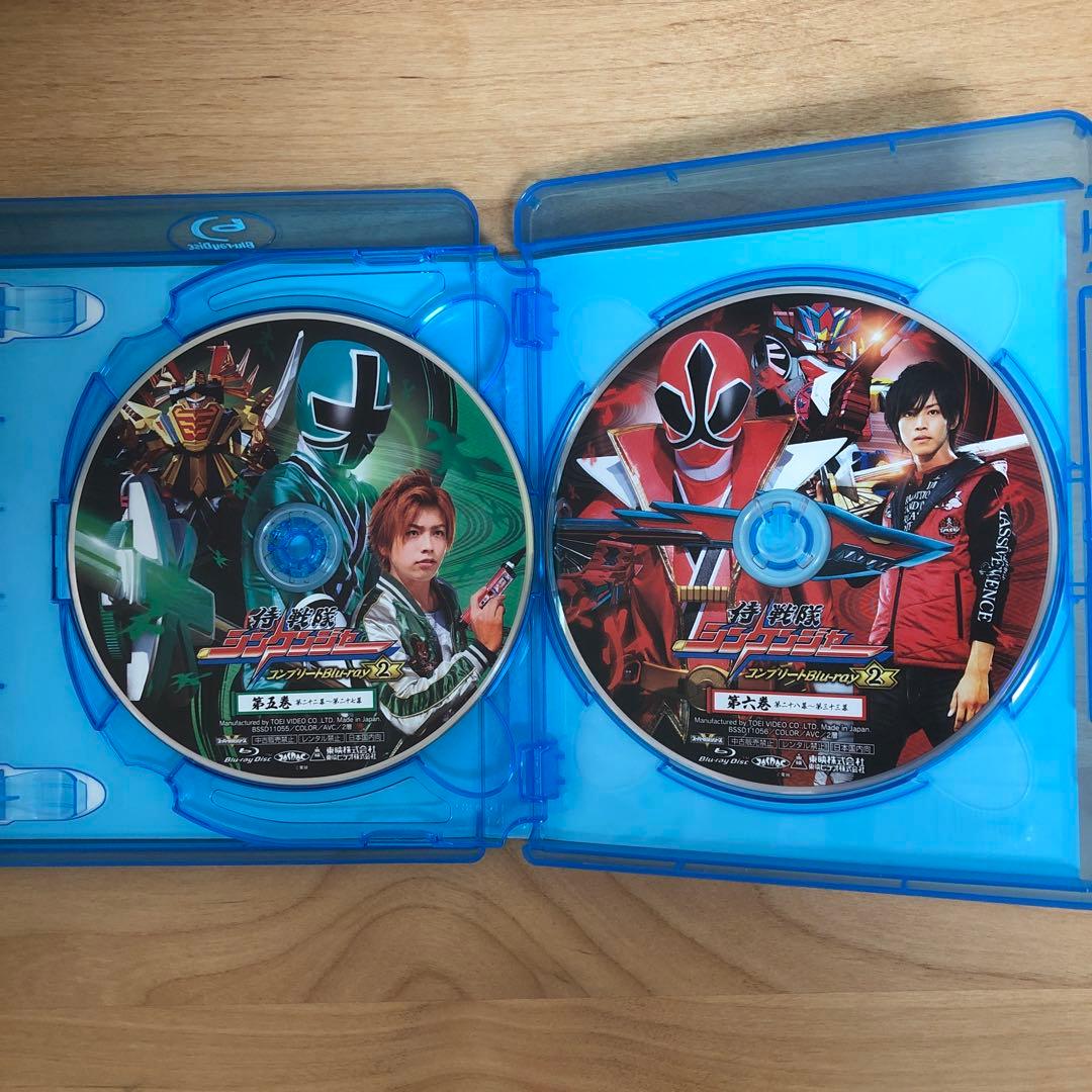 侍戦隊シンケンジャーコンプリートBlu-rayCOLLECTION 1〜3セット
