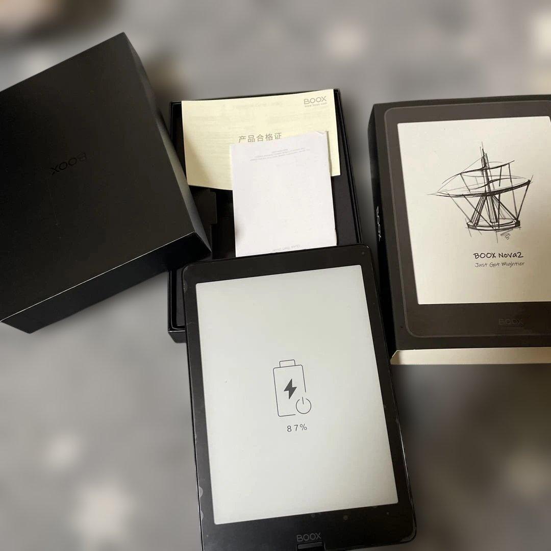 電子書籍リーダー本体 boox nova2