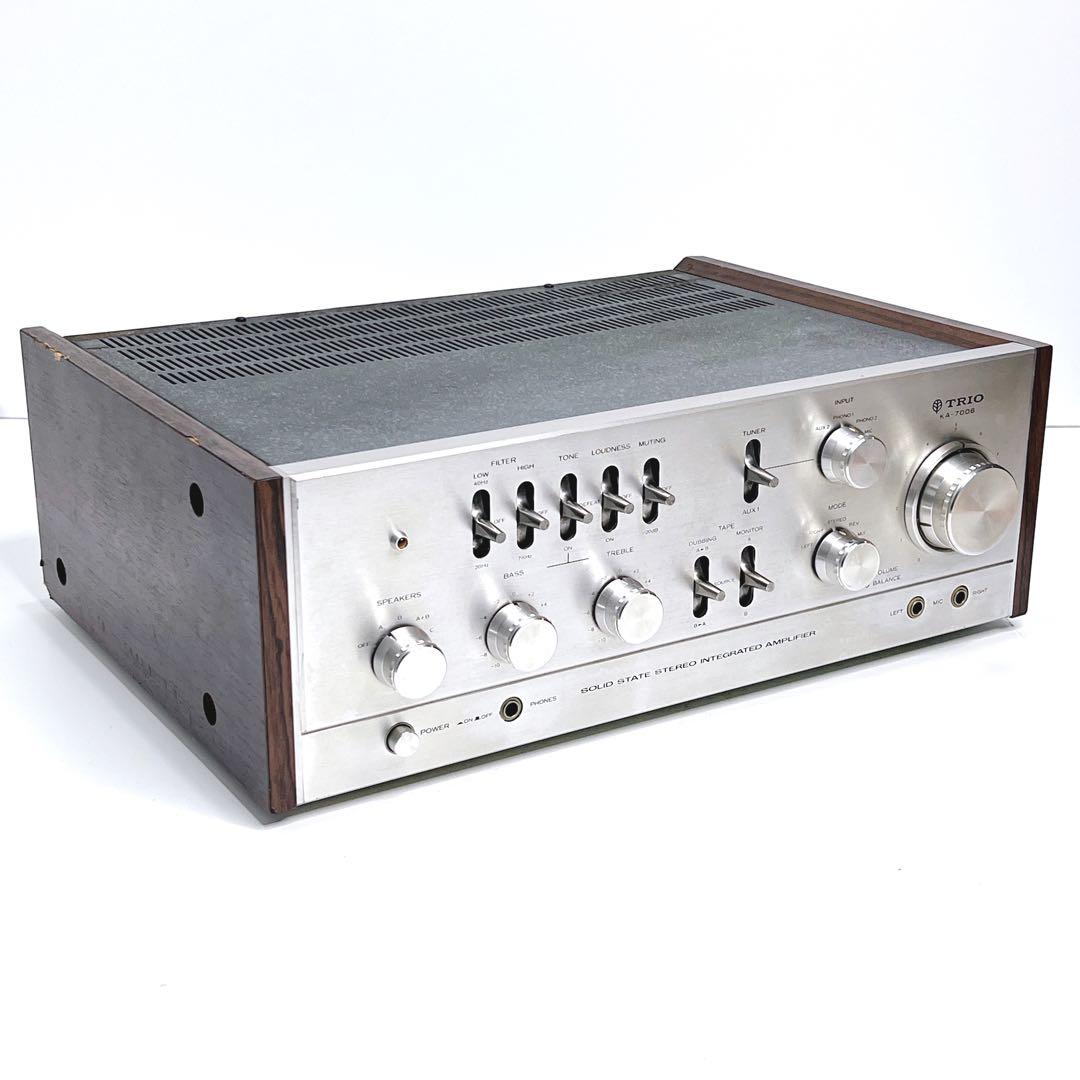 【良品・動作品】 TRIO KA-7006 プリメインアンプ ヴィンテージ