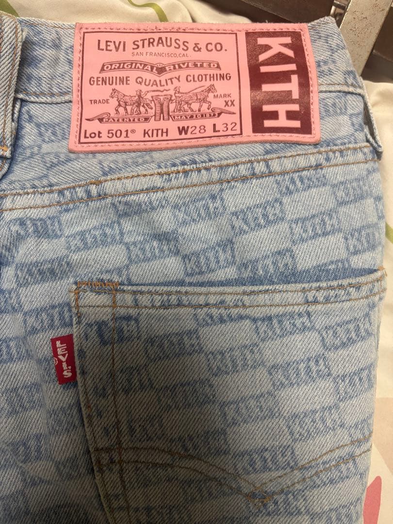 中*一様 早い者勝ち！KITH LEVI'S キス　リーバイス　デニム