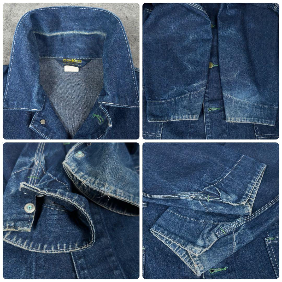 OSHKOSH B'GOSH 70s 80s ビンテージ デニム カバーオール