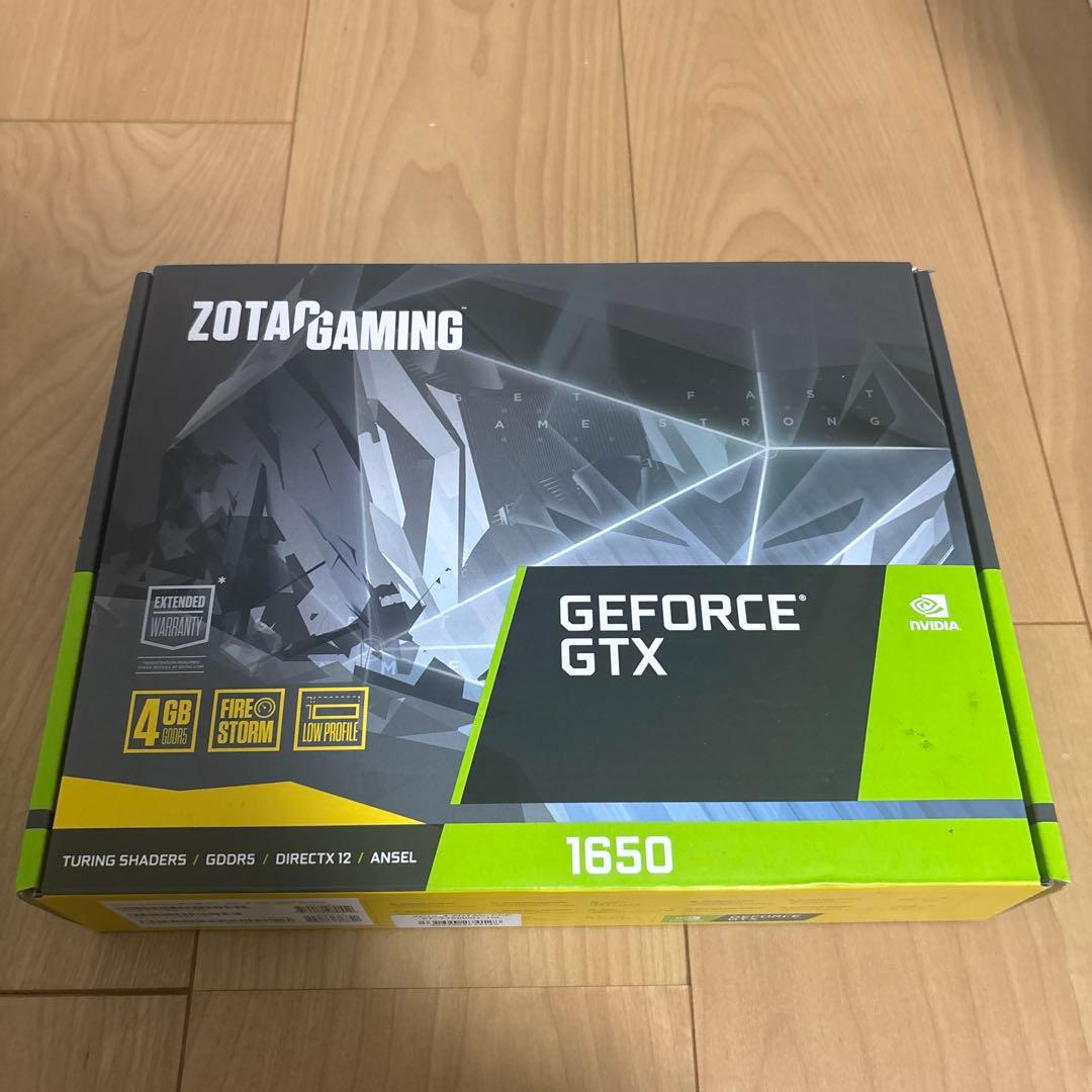 ZOTAC GeForce GTX 1650 lp グラフィックボード