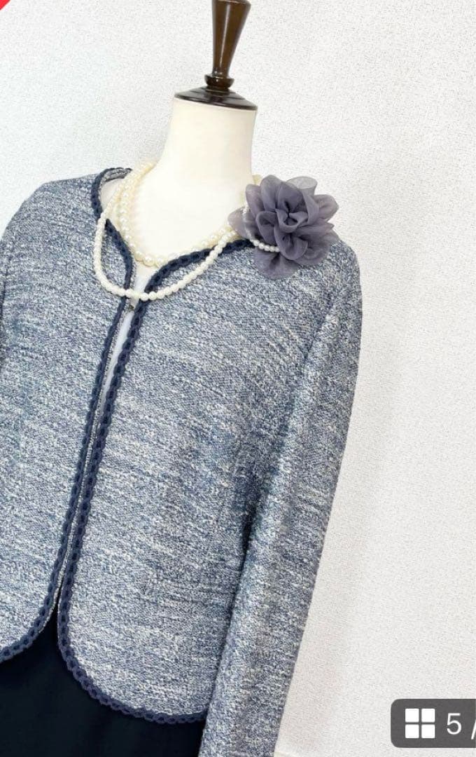 【3Lサイズ相当】フォーマルセット　ママスーツ　大きいサイズ　組曲　卒業式　上品