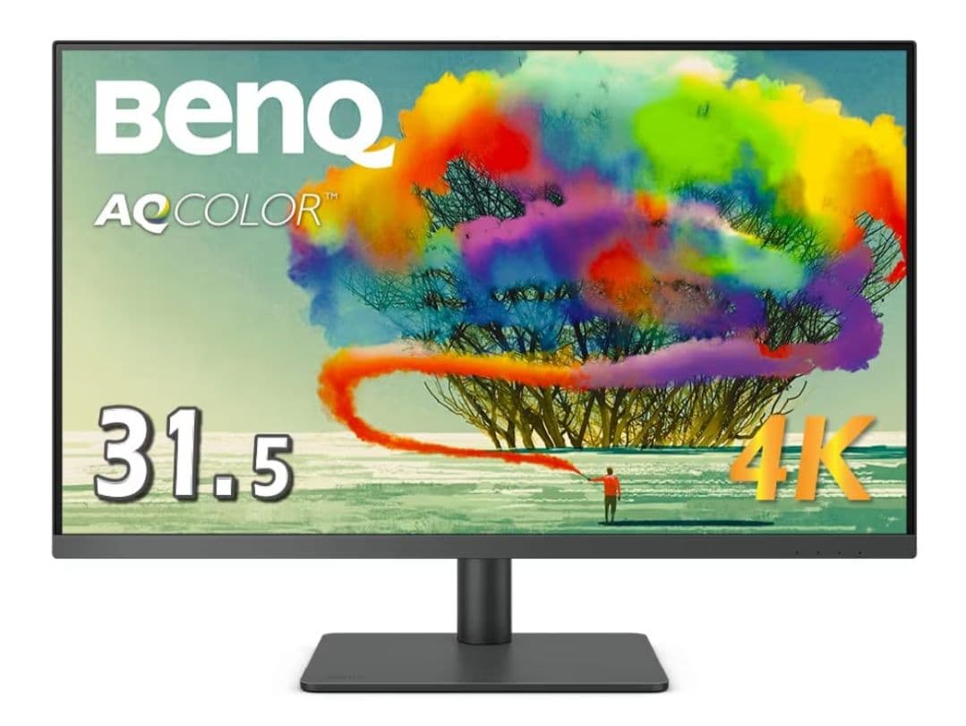 BenQ PD3205U 31.5インチ 4K 7デザイナーモニター