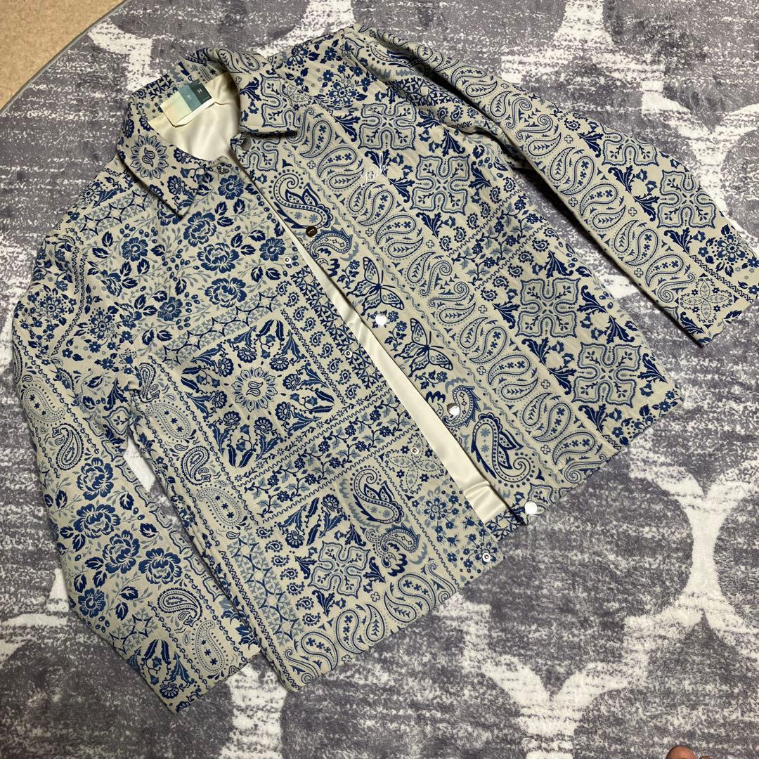 ＊最終値下げ＊ kith タペストリーコーチジャケット　サンドリフト