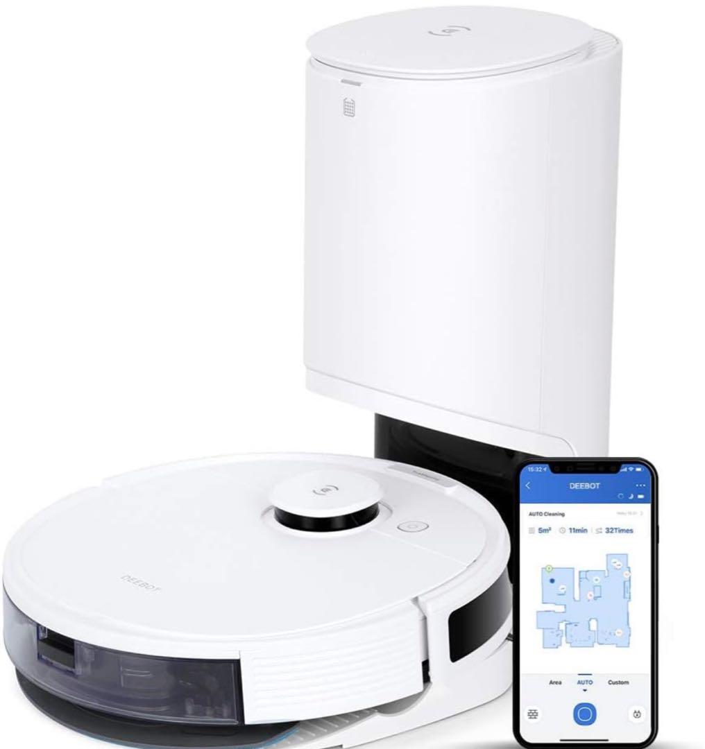 DEEBOT ホワイト ロボット掃除機 本体