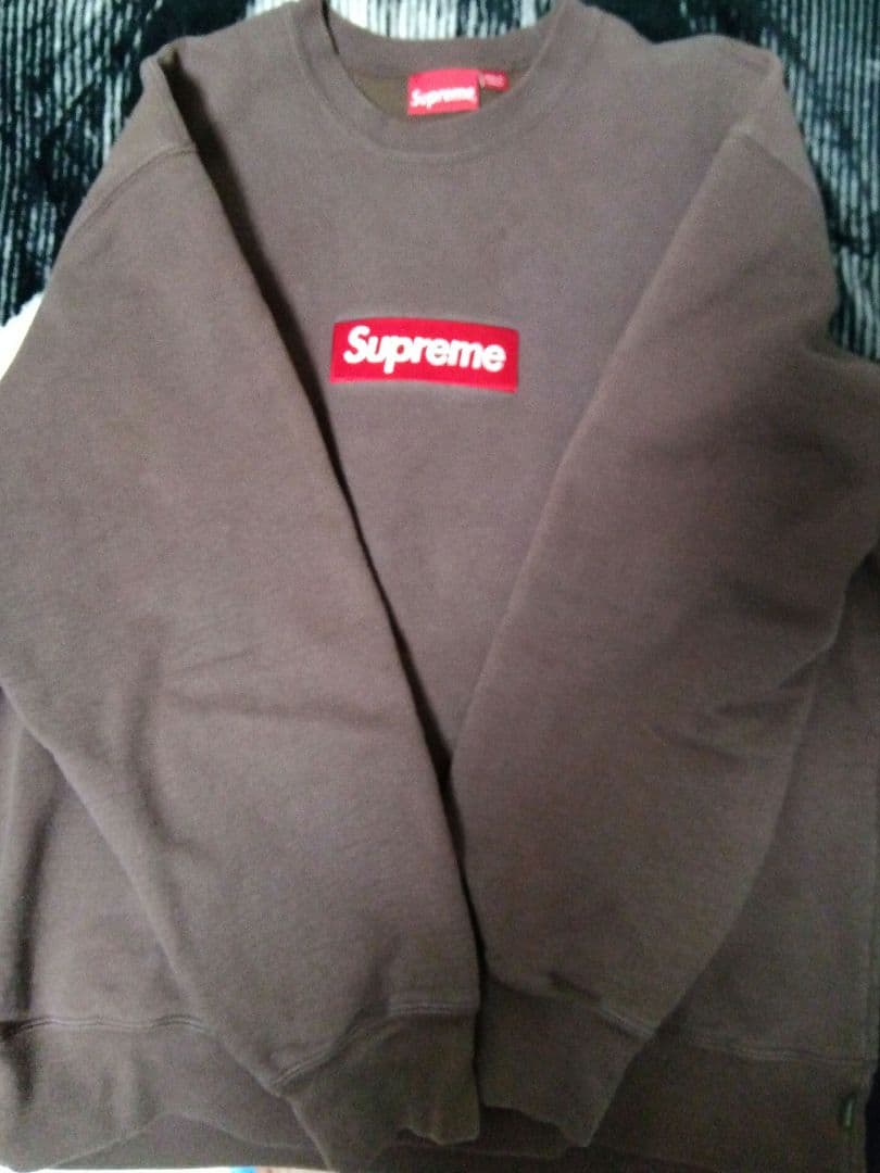 crew様。専用ページ　シュプリーム ブラウン トレーナー