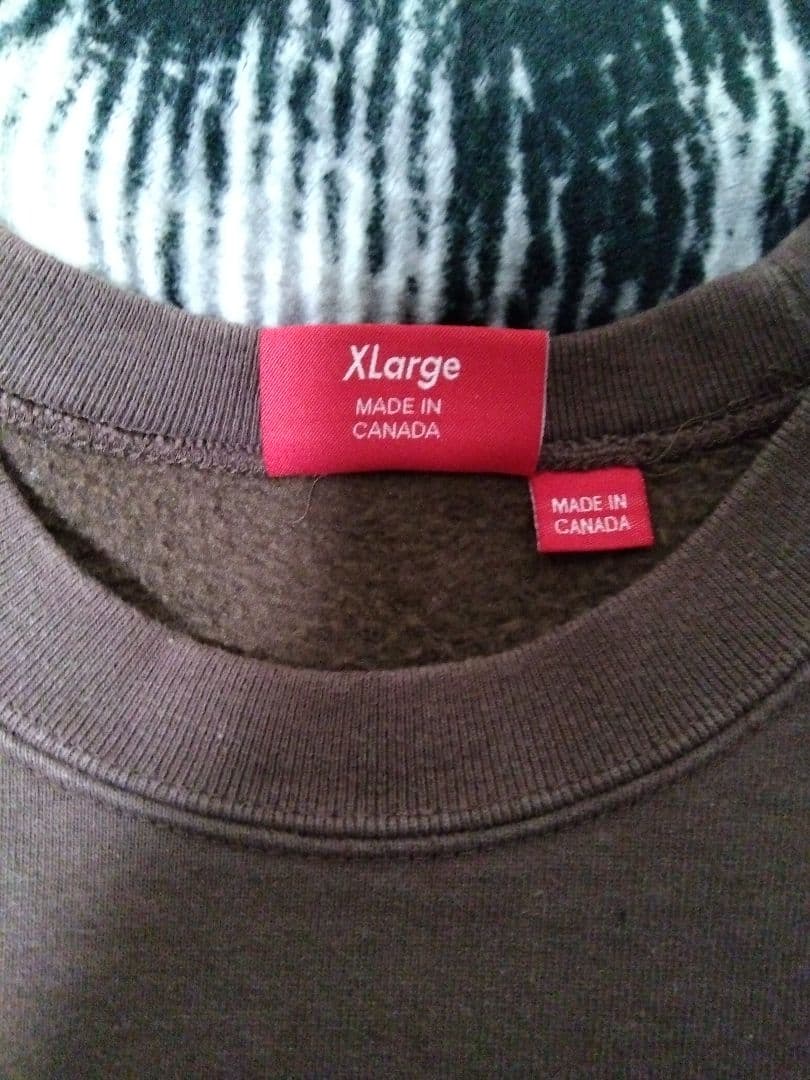 crew様。専用ページ　シュプリーム ブラウン トレーナー