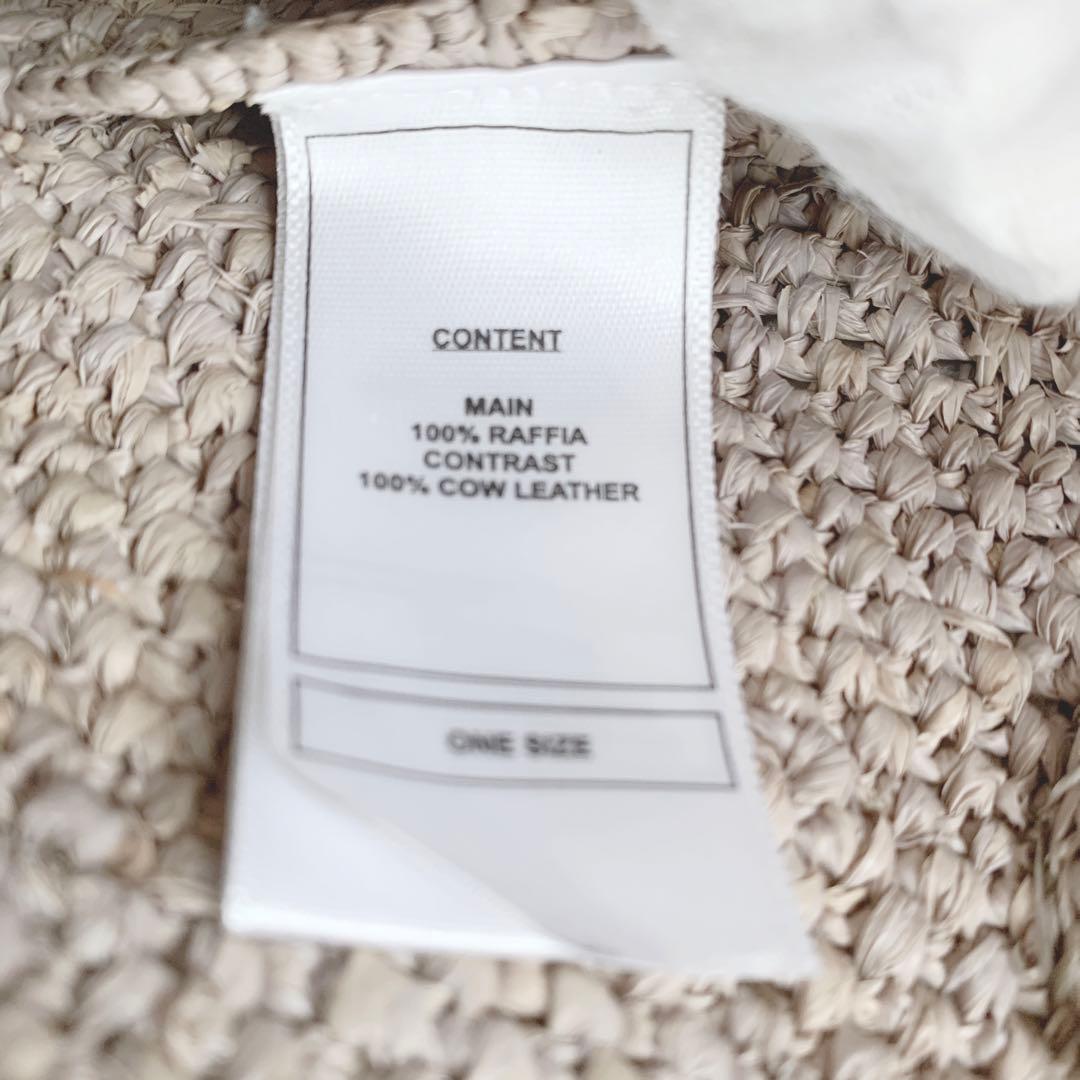 ほほ未使用♪ ヘレンカミンスキー　ラフィア　ワンハンドルショルダーバッグ