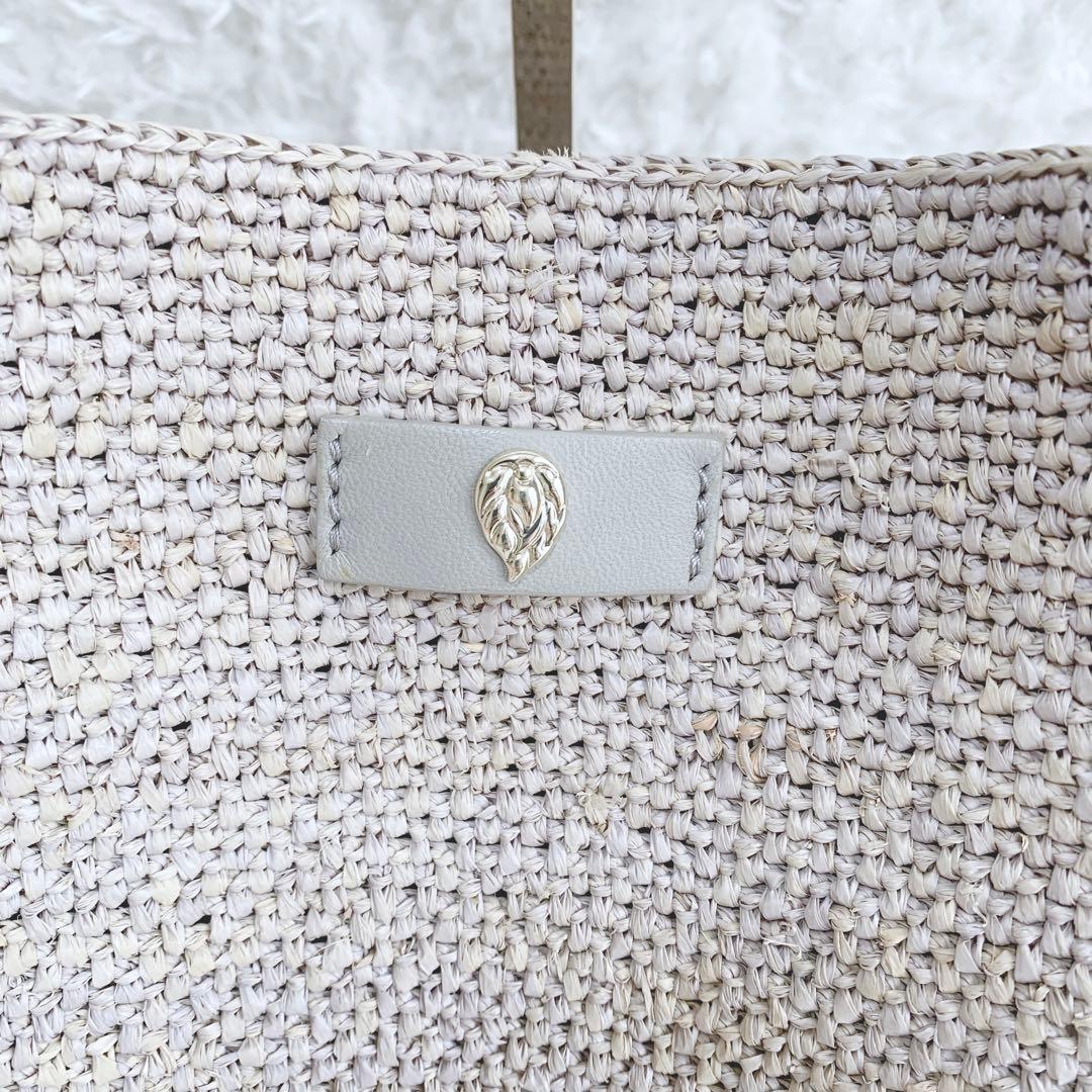 ほほ未使用♪ ヘレンカミンスキー　ラフィア　ワンハンドルショルダーバッグ