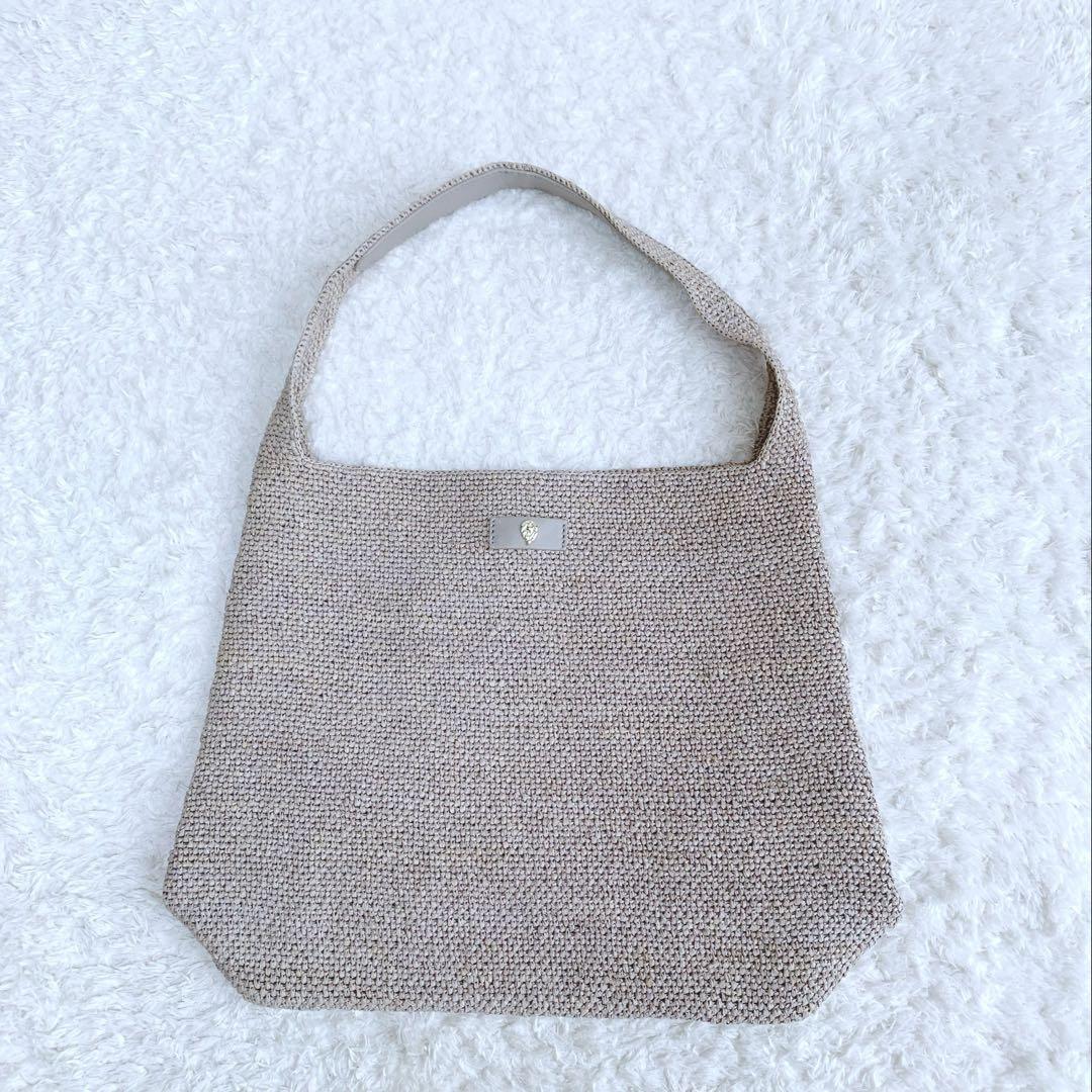 ほほ未使用♪ ヘレンカミンスキー　ラフィア　ワンハンドルショルダーバッグ