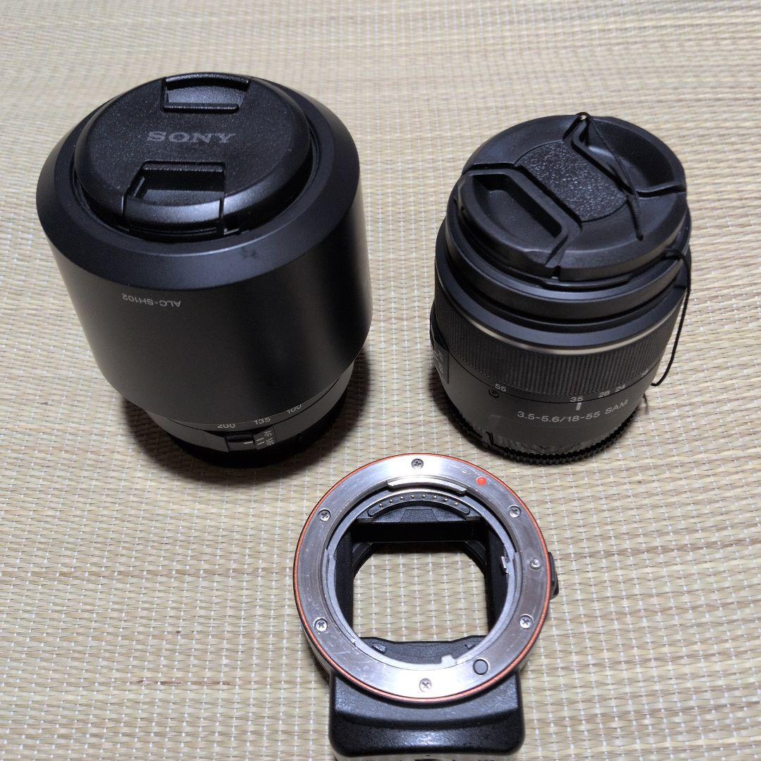 SONY LA-EA3アダプター ズームレンズ セット