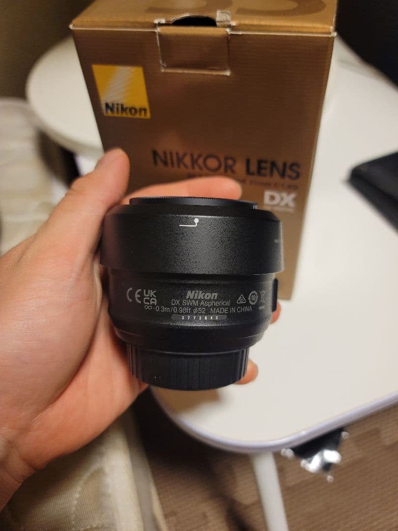 Nikon AF-S DX NIKKOR 35mm f/1.8G レンズ